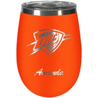 Именной бокал для вина Oklahoma City Thunder 10oz. Team Color