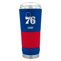 Philadelphia 76ers 24oz. Personalized Team Color Draft Tumbler
