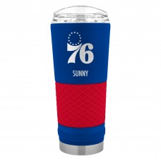 Philadelphia 76ers 24oz. Personalized Team Color Draft Tumbler