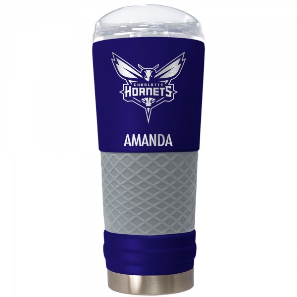 Charlotte Hornets 24oz. Personalized Team Color Draft Tumbler