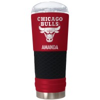 Chicago Bulls 24oz. Personalized Team Color Draft Tumbler