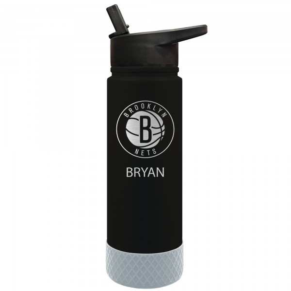 Brooklyn Nets 24oz. Personalized Jr. Thirst Water Bottle