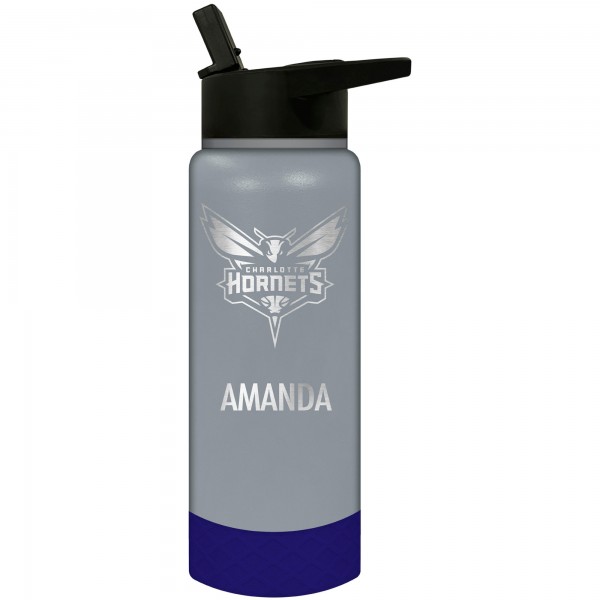 Charlotte Hornets 24oz. Personalized Jr. Thirst Water Bottle