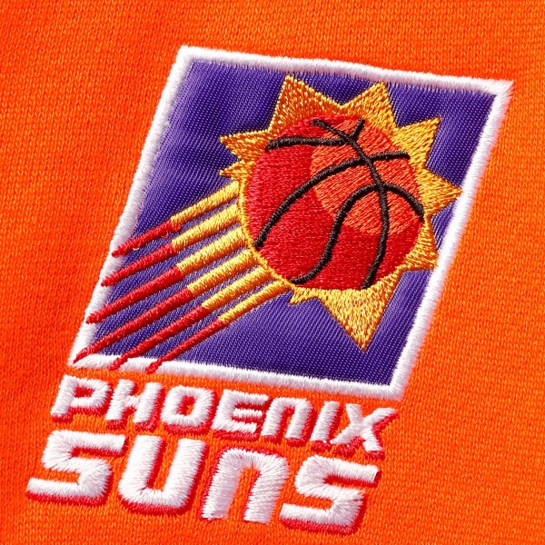 Толстовка Phoenix Suns Mitchell & Ness Hardwood Classics Head Coach Color Block - Orange/Purple