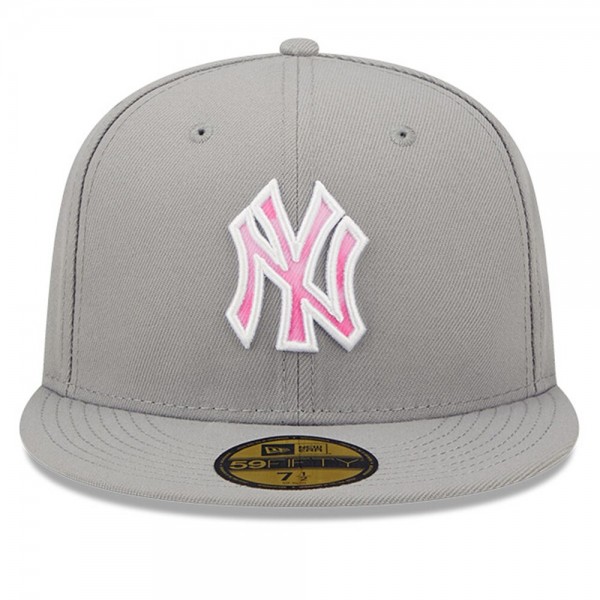 Бейсболка New York Yankees New Era 2022 Mother's Day On-Field 59FIFTY - Gray