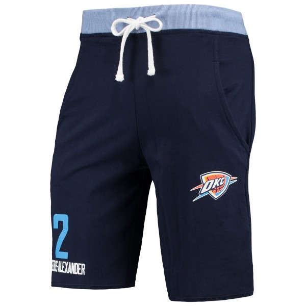 Шорты Shai Gilgeous-Alexander Oklahoma City Thunder French - Navy - спортивная одежда НБА