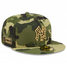 Бейсболка New York Yankees New Era 2022 Armed Forces Day On-Field 59FIFTY - Camo