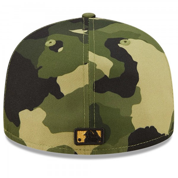 Бейсболка New York Yankees New Era 2022 Armed Forces Day On-Field 59FIFTY - Camo