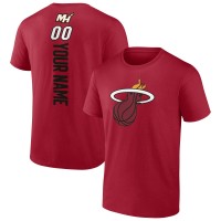 Футболка Miami Heat Red Personalized Playmaker Team