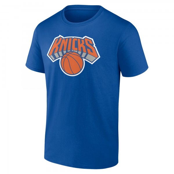 New York Knicks Blue Personalized Playmaker Team T-Shirt