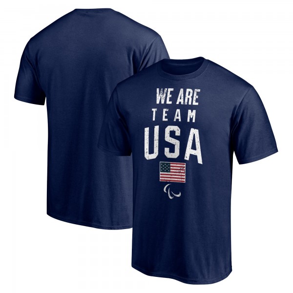 Футболка Team USA Paralympics Distressed Stack - Navy