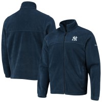 Кофта на молнии New York Yankees Columbia Flanker - Navy