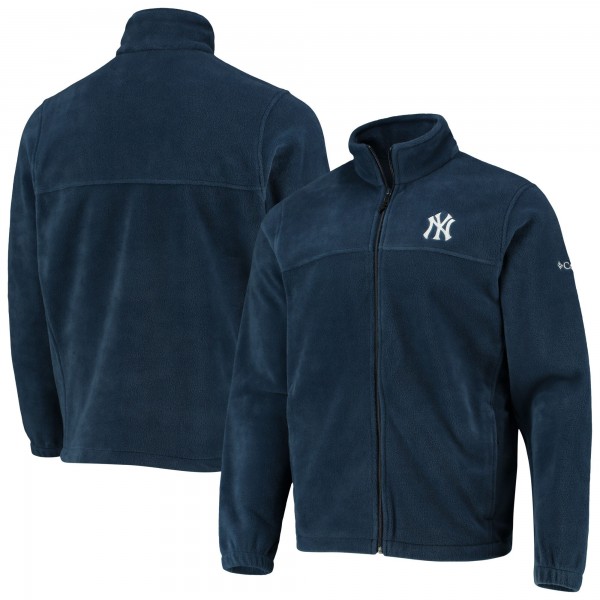 Кофта на молнии New York Yankees Columbia Flanker - Navy