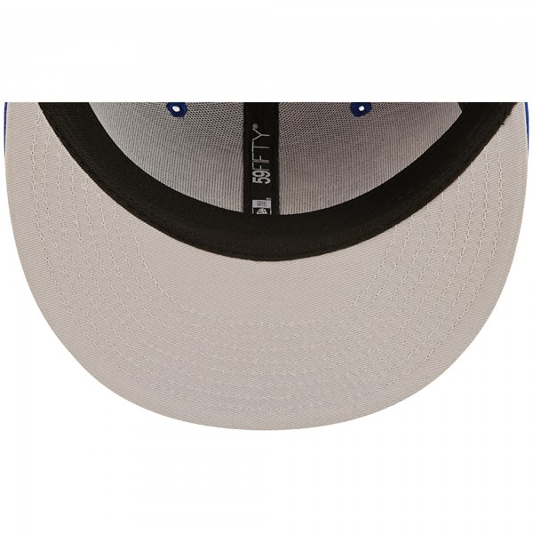 Бейсболка Philadelphia 76ers New Era 3x NBA Finals Champions Crown 59FIFTY - Royal