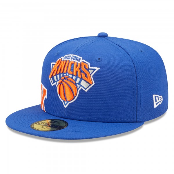 Бейсболка New York Knicks New Era Side Split 59FIFTY - Blue