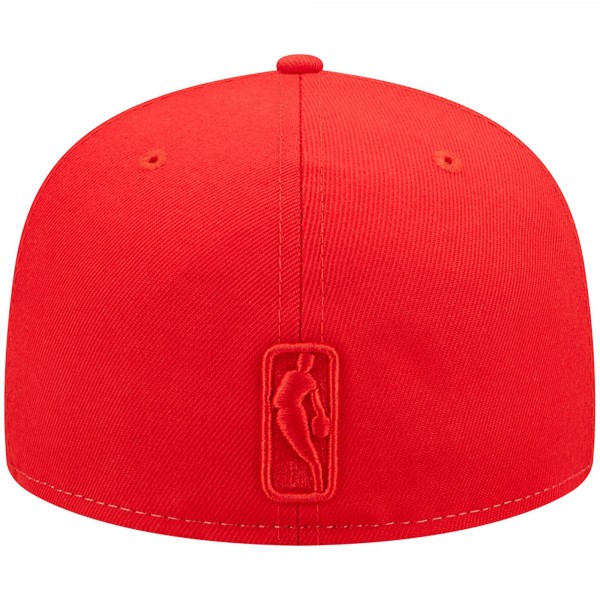 Бейсболка Philadelphia 76ers New Era Cork Two-Tone 59FIFTY - Cream/Red