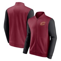 Кофта на молнии Cleveland Cavaliers Gameday Strategy - Wine/Black