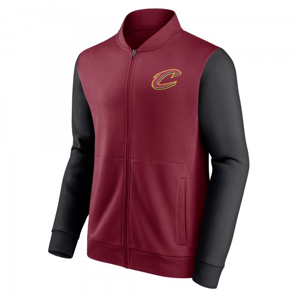 Кофта на молнии Cleveland Cavaliers Gameday Strategy - Wine/Black