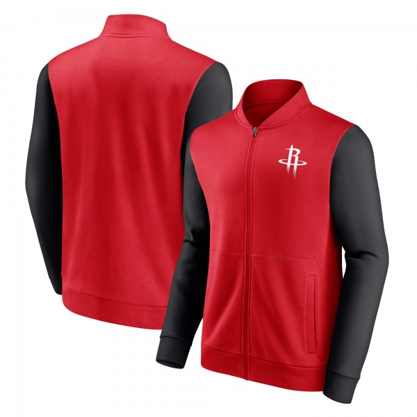 Кофта на молнии Houston Rockets Gameday Strategy - Red/Black