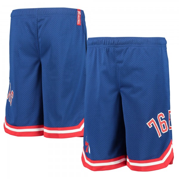 Детские шорты Philadelphia 76ers Box Out Baller - Royal - атрибутика NBA