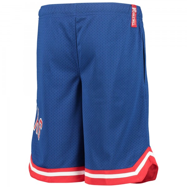 Детские шорты Philadelphia 76ers Box Out Baller - Royal - атрибутика NBA