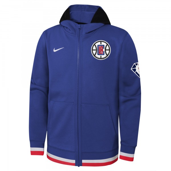 Детская толстовка LA Clippers Nike Logo Showtime Performance - Royal