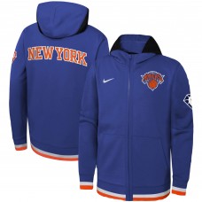 Детская толстовка New York Knicks Nike Logo Showtime Performance - Blue