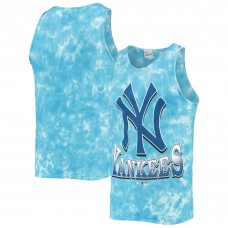 New York Yankees 47 Blue Big Leaguer Tubular Tie-Dye Tank Top
