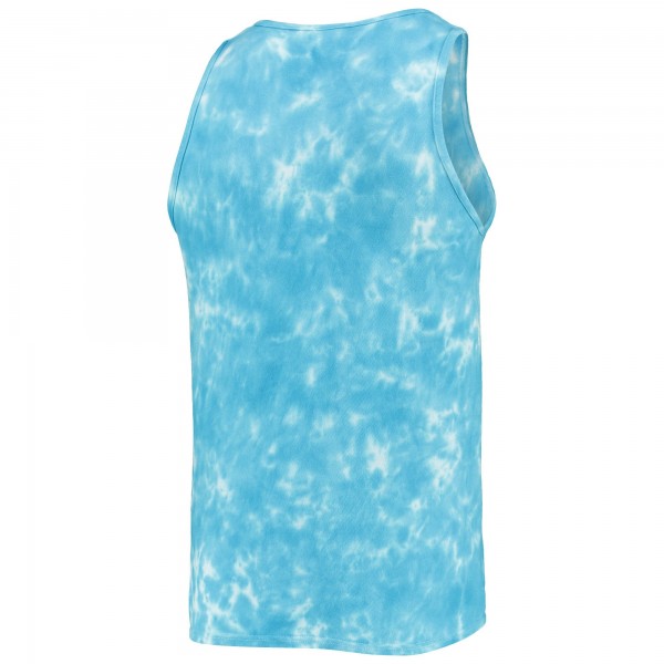 New York Yankees 47 Blue Big Leaguer Tubular Tie-Dye Tank Top