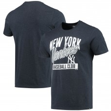 New York Yankees 47 Heathered Navy Fanzone Club T-Shirt