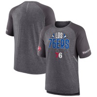 Футболка Philadelphia 76ers 2022 Noches Ene-Be-A Core Shooting Raglan - Heathered Gray