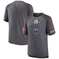 Футболка Washington Wizards 2022 Noches Ene-Be-A Core Shooting Raglan - Heathered Gray