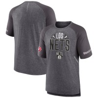 Футболка Brooklyn Nets 2022 Noches Ene-Be-A Core Shooting Raglan - Heathered Gray