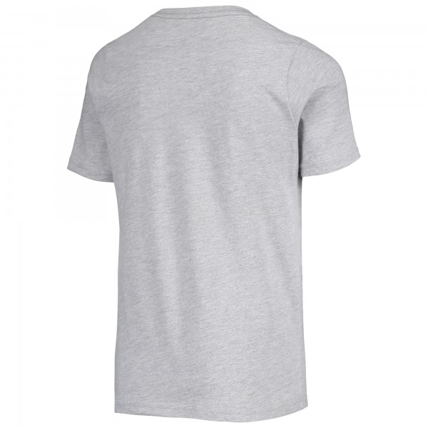 Футболка Youth Heathered Gray Portland Trail Blazers Basketball
