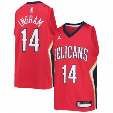 Детская игровая майка Brandon Ingram New Orleans Pelicans Jordan Brand 2020/21 - Statement Edition - Red