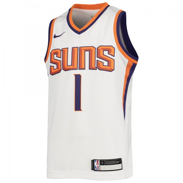 Игровая форма  Devin Booker Phoenix Suns Nike Youth 2020/21 Swingman - Association Edition - White