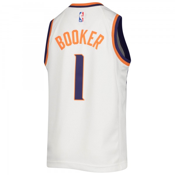 Игровая форма  Devin Booker Phoenix Suns Nike Youth 2020/21 Swingman - Association Edition - White