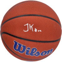 Мяч Jonathan Kuminga Golden State Warriors Authentic Autographed Wilson Team Logo