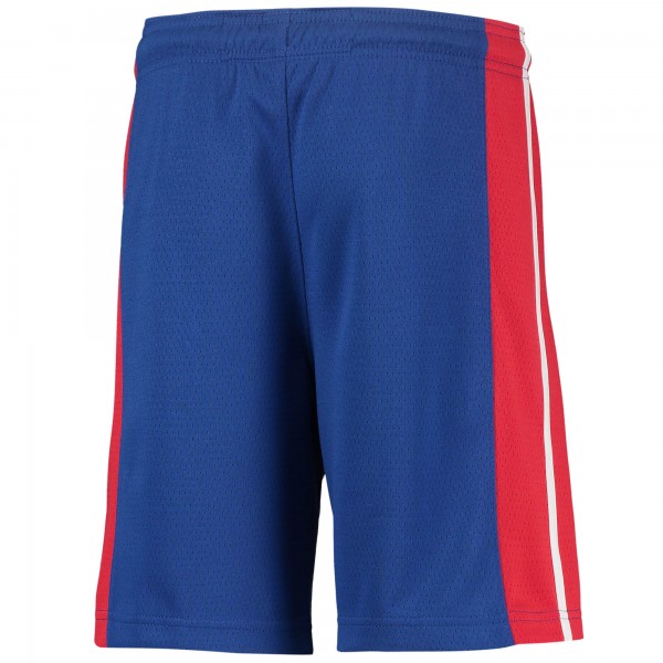 Детские шорты Detroit Pistons Nike 2020/21 Swingman Performance - Icon Edition - Blue - атрибутика NBA