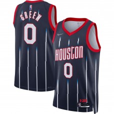Игровая форма  Jalen Green Houston Rockets Nike 2021/22 Swingman - City Edition - Navy