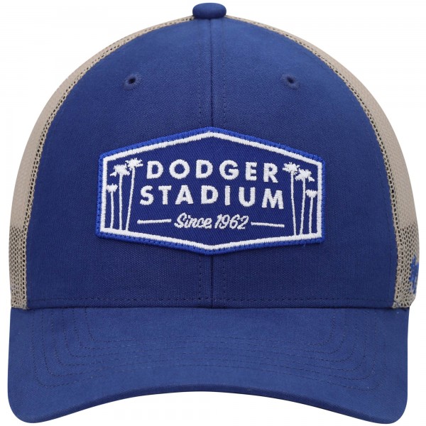 Бейсболка Los Angeles Dodgers 47 Dodger Stadium Local Haven Trucker - Royal/Natural