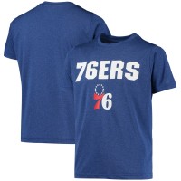 Футболка Youth Royal Philadelphia 76ers Team & Logo