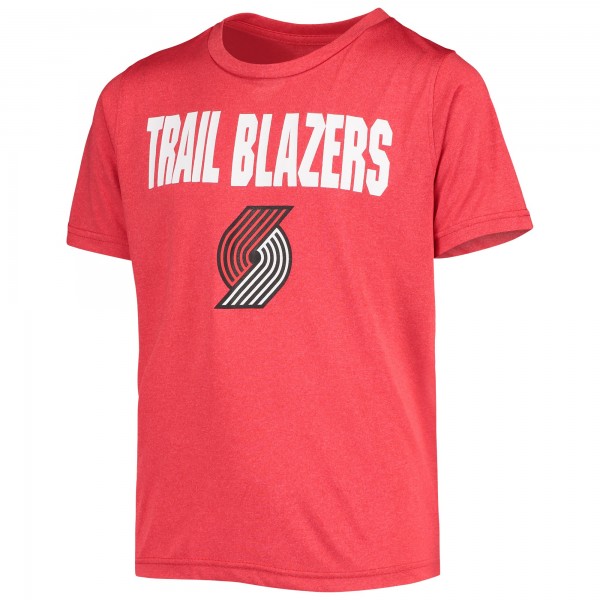 Футболка Youth Red Portland Trail Blazers Team & Logo