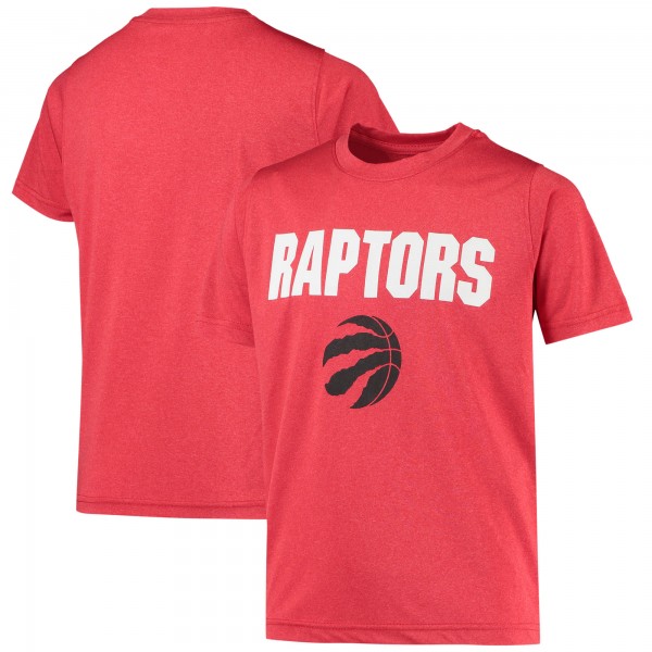 Футболка Youth Red Toronto Raptors Team & Logo