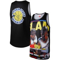 Майка Tim Hardaway/Latrell Sprewell Golden State Warriors Mitchell & Ness Slam - Black