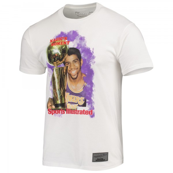Футболка Magic Johnson Los Angeles Lakers Mitchell & Ness x Sports Illustrated Player - White