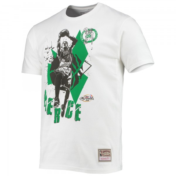 Футболка Paul Pierce Boston Celtics Mitchell & Ness Suite Sensations - White