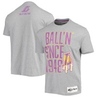 Футболка Los Angeles Lakers BALLN Since 1948 - Heathered Gray