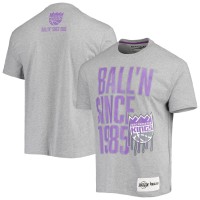 Футболка Sacramento Kings BALL'N Since 1985 - Heathered Gray