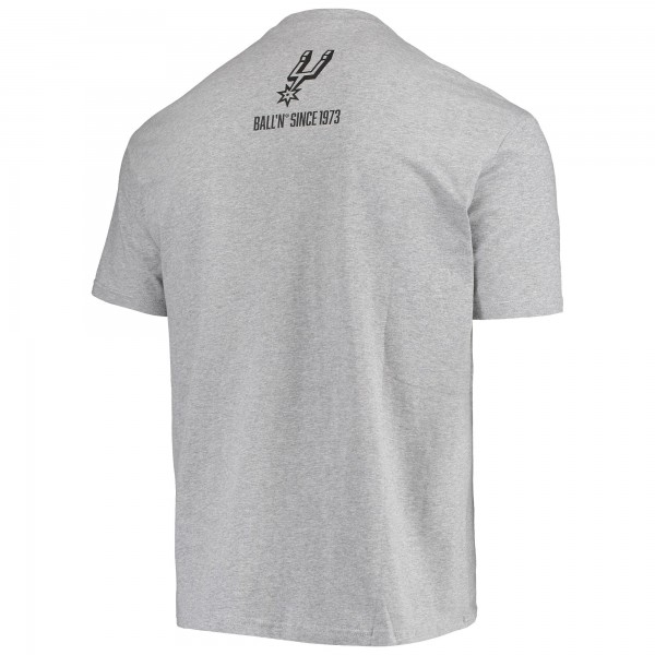 Футболка San Antonio Spurs BALL'N Since 1973 - Heathered Gray